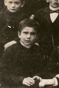 St Maximilian as a child